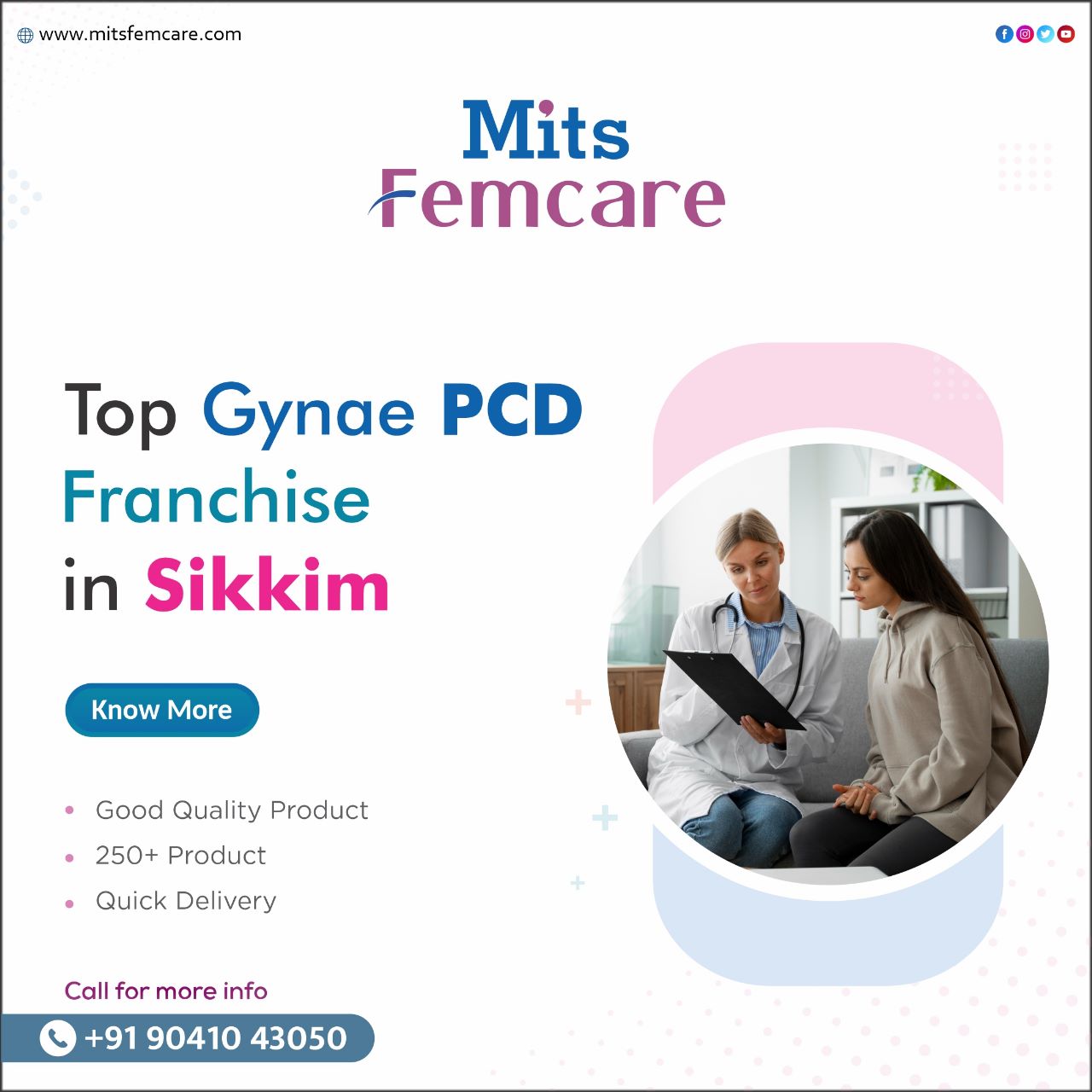 Top Gynae PCD Franchise in Sikkim